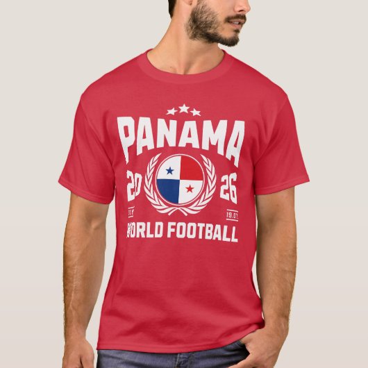 パナマ サッカー 2026 Tシャツ (正面)