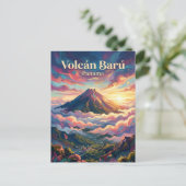 パナマ バル火山 ポストカード (スタンド正面)