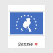 パナマ・ベラグアス州旗 シール (シート)