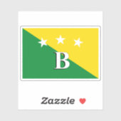 パナマ・ボカデル・トロ州旗 シール (シート)