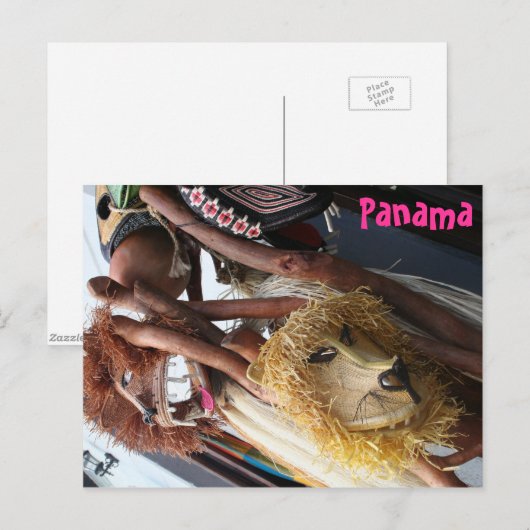 パナマ ポストカード (正面/裏面)
