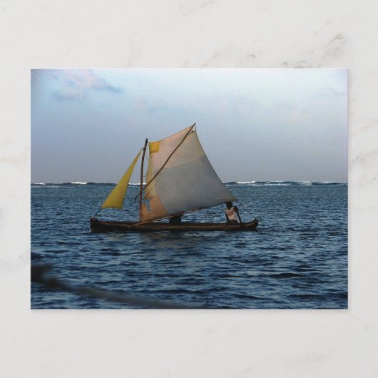 パナマ、ヤンサラダップ島クナウル ポストカード (正面)