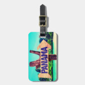 パナマ ラゲッジタグ (正面縦)