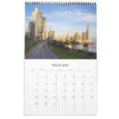 パナマ-中米- カレンダー (3月 2026)