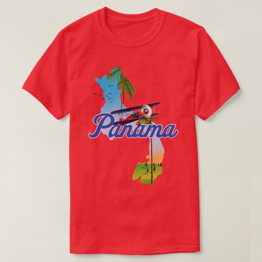 パナマ Tシャツ (デザイン正面)