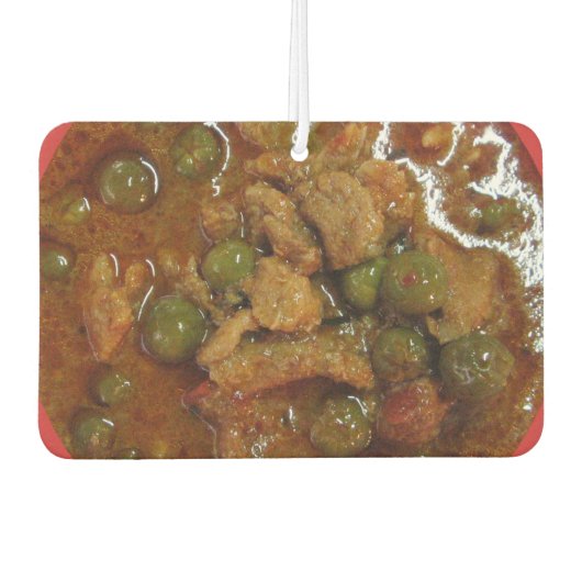パナンタイカレー[พะแนง] ...タイ通り食品 カーエアーフレッシュナー (正面)