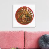 パナンタイカレー[พะแนง] ...タイ通り食品 キャンバスプリント (インサイチュ (リビング))