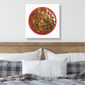 パナンタイカレー[พะแนง] ...タイ通り食品 キャンバスプリント (インサイチュ (寝室))