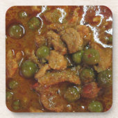 パナンタイカレー[พะแนง] ...タイ通り食品 コースター (正面)