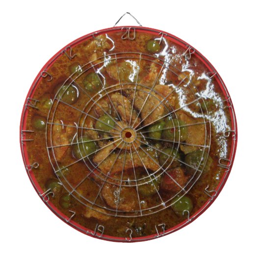 パナンタイカレー[พะแนง] ...タイ通り食品 ダーツボード (正面)