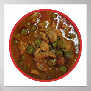 パナンタイカレー[พะแนง] ...タイ通り食品 ポスター