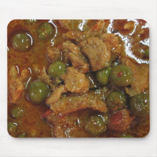 パナンタイカレー[พะแนง] ...タイ通り食品 マウスパッド (正面)