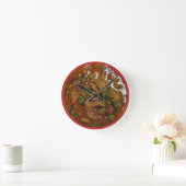 パナンタイカレー[พะแนง]...タイ通り食品 ラウンド壁時計 (ホーム)