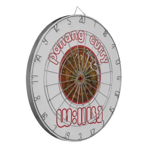 パナンタイカレー…タイ通り食品 ダーツボード (正面左)