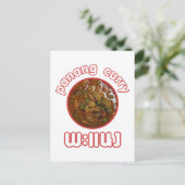 パナンタイカレー…タイ通り食品 ポストカード (スタンド正面)