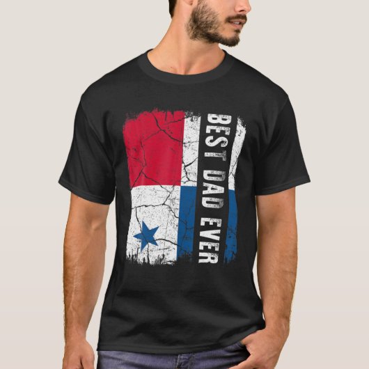 パナ最高のマパパエバーパナマ父親の日 Tシャツ (正面)