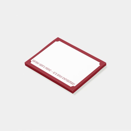 パニおもしろいックしない名前のフェスティバルを投稿するメモ ポストイット (アングル)