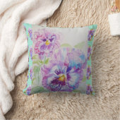 パニかわいらしーシーウォーター絵画カラーズアクアククッション クッション (ブランケット)