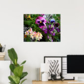 パニかわいらしープリント ポスター (ホームオフィス)