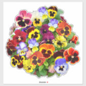 パニかわいらしー表示コンターシール シール (シート)