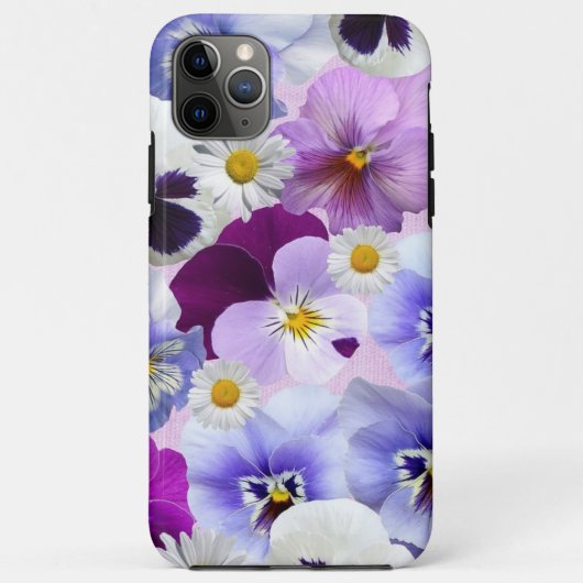 パニカラフルーとデイジーの花 Case-Mate iPhoneケース (裏面)