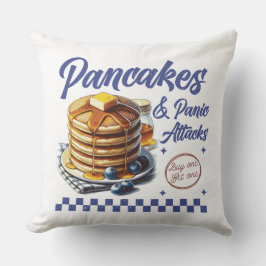 パニケートするパンケーキ メンタルヘルス ユーモア クッション