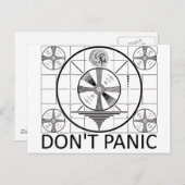 パニックにしない(インディアンヘッドテスト) ポストカード (正面/裏面)