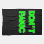 パニックにならない キッチンタオル (横)