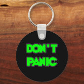 パニックにならない キーホルダー (正面)