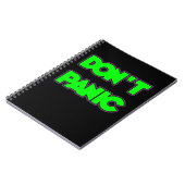 パニックにならない ノートブック (左側)