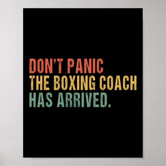 パニックにならない ポスター (正面)