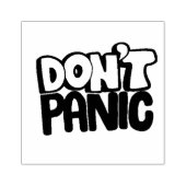 パニックにならない ラバースタンプ (インプリント)