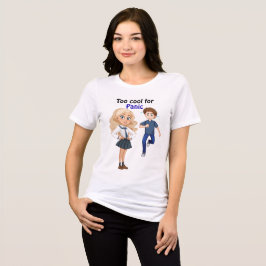 パニックには冷静すぎる トライブレンドTシャツ