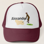 パニックに陥ったダッファゴルフでピッチショット キャップ (正面)