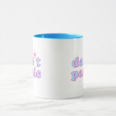 パニックに陥らないで下さい マグカップ (中央)