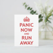 パニックに陥走遠くにる ポストカード (スタンド正面)