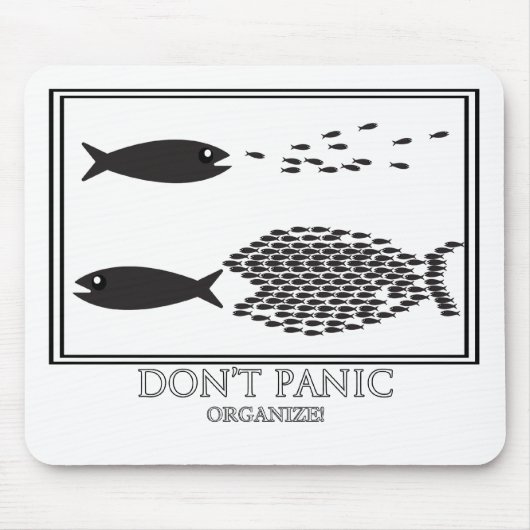 パニックを起こさないで！ マウスパッド (正面)