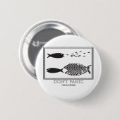 パニックを起こさないで! 缶バッジ (正面&裏面)