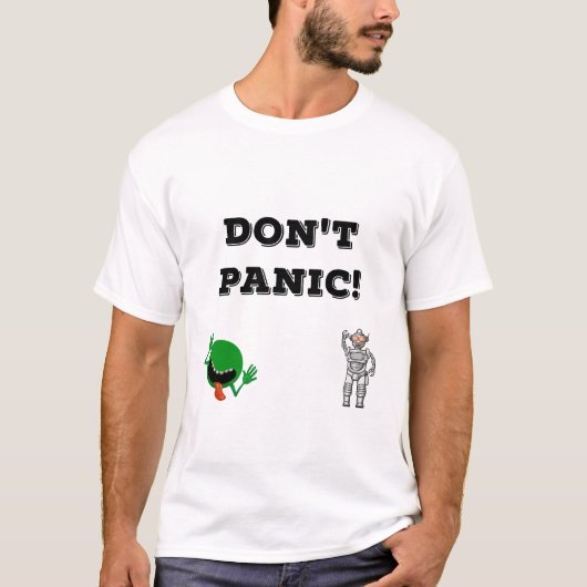 パニックを起こさないで Tシャツ (正面)