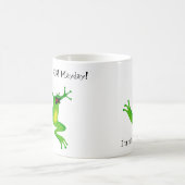 パニックカエルはコーヒーを必要とします コーヒーマグカップ (中央)