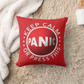 パニックボタンカスタム装飾用クッション クッション (ブランケット)