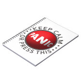 パニックボタンノートブック ノートブック (左側)