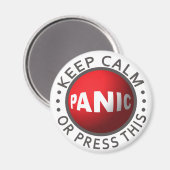 パニックボタン磁石 マグネット (正面/裏面)