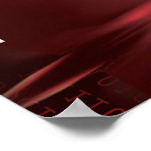 パニックボタン赤い空のポスター ポスター (角)