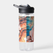 パニック波の油絵 ウォーターボトル (右面)