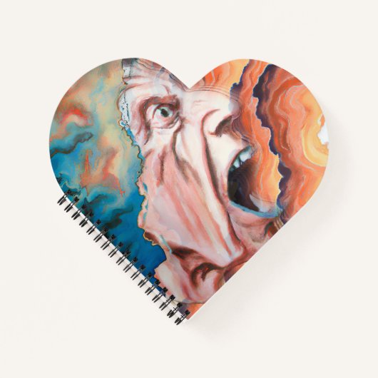 パニック波の油絵 ノートブック (正面)