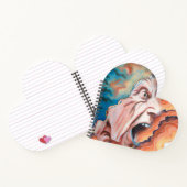 パニック波の油絵 ノートブック (内部)