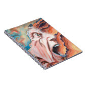 パニック波の油絵 ノートブック (右側)