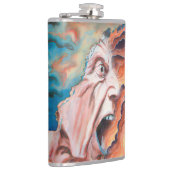 パニック波の油絵 フラスク (右)