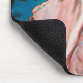 パニック波の油絵 マウスパッド (コーナー)